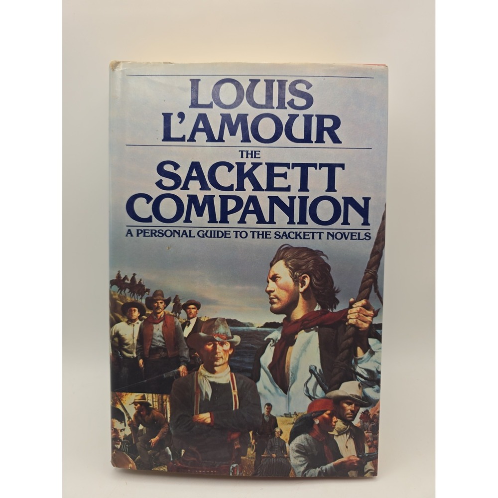 Sackett Companion by Louis L'Amour (1988, Hardcover) Bantam Personal Guide